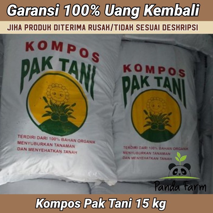 [TopSeller] Pupuk Kompos Organik Pak Tani Karung Besar