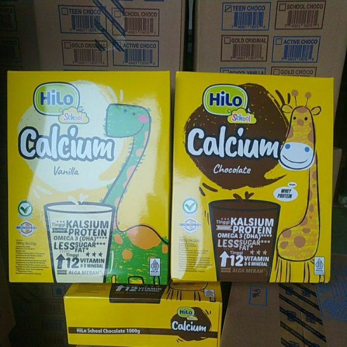 

(TopSeller) HiLo School Cokelat 1000gr/ Vanilla 1000gr Kemasan Baru