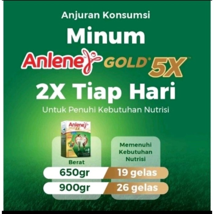 

(TopSeller) ANLENE GOLD 5X vanila, original, coklat,habbatussauda 580gr