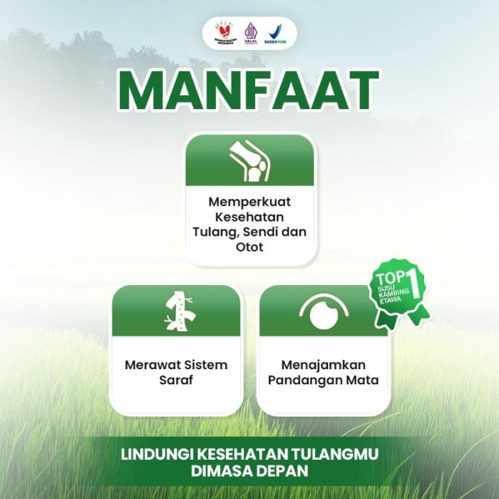 

(TopSeller) Premium susu kambing etawa kolostrum bubuk syams 500 gram