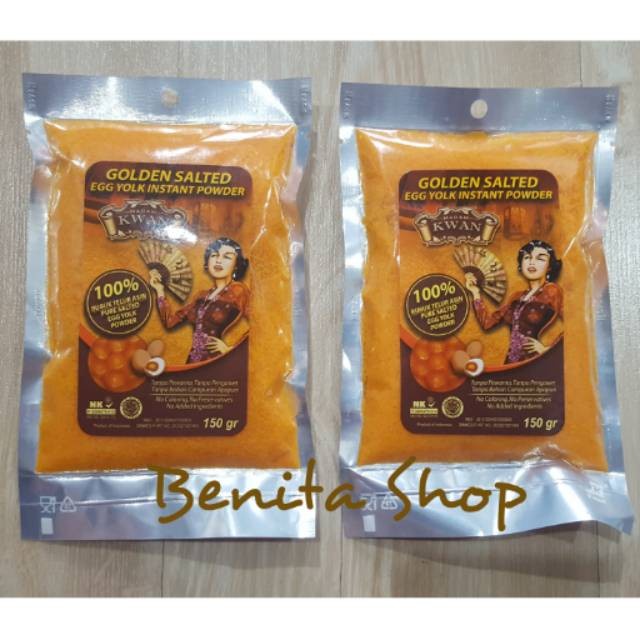 

(TopSeller) Telur Asin Powder Madam Kwan 150Gr (Golden Salted Egg Powder)