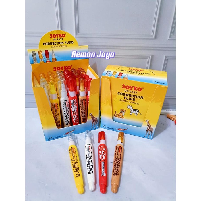 

Tip Ex Joyko Animal Cf-S227 Isi Per 6 /12 Pcs Stationery