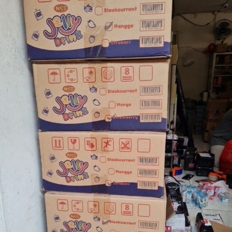 

A 1 Dus Inaco Jelly Drink Isi 10 Pack Boleh Mix Rasa