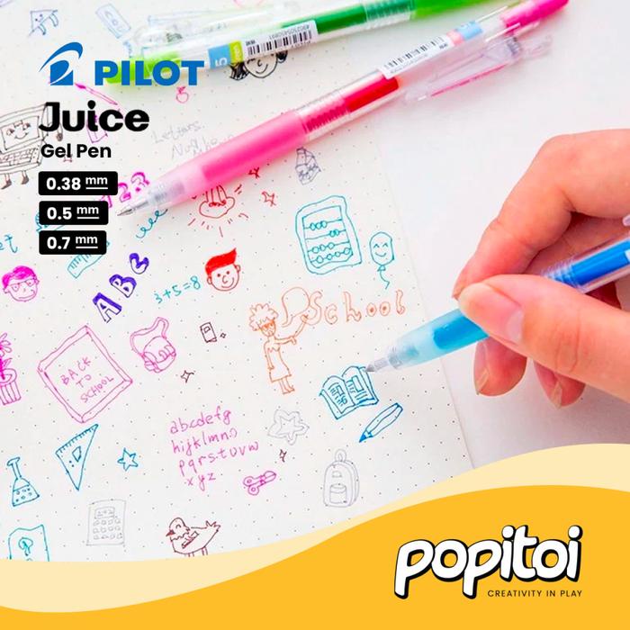 

Pilot Juice Classic Gel Pen 0.38 0.5 0.7 Mm Pen Ballpoint Warna Warni Pulpen Bolpoin