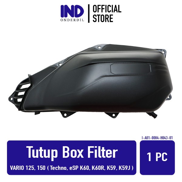Tutup Box Filter Vario 150 2018-2022 Esp New Led Keyless Cover Penutup