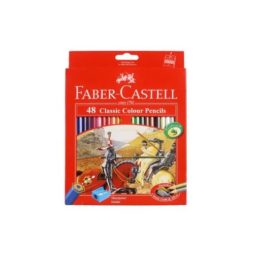 

pintar- Pensil Warna Faber Castell 48 Warna Classic Long