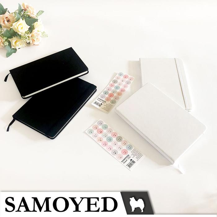 

pintar- Buku Tulis / Catatan / Agenda / Jurnal / Notebook / Diary / Journal Hardcover A5 Samoyed