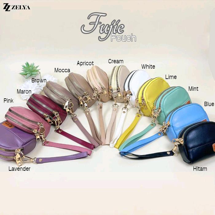 Fujie Pouch Mini - Pouch Wanita - Dompet Wanita Mini - Dompet Kecil Simpel - Dompet Aesthetic - Mini