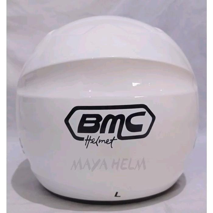 Helm Bmc Milan Polos Solid Half Face 100% Original