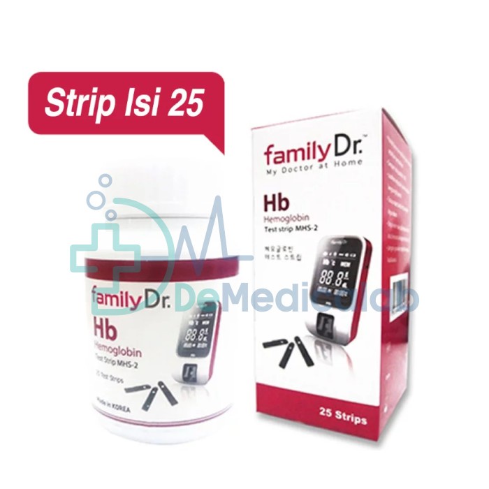 FamilyDr strip / strip HB Family Dr / Hemoglobin Family Dr