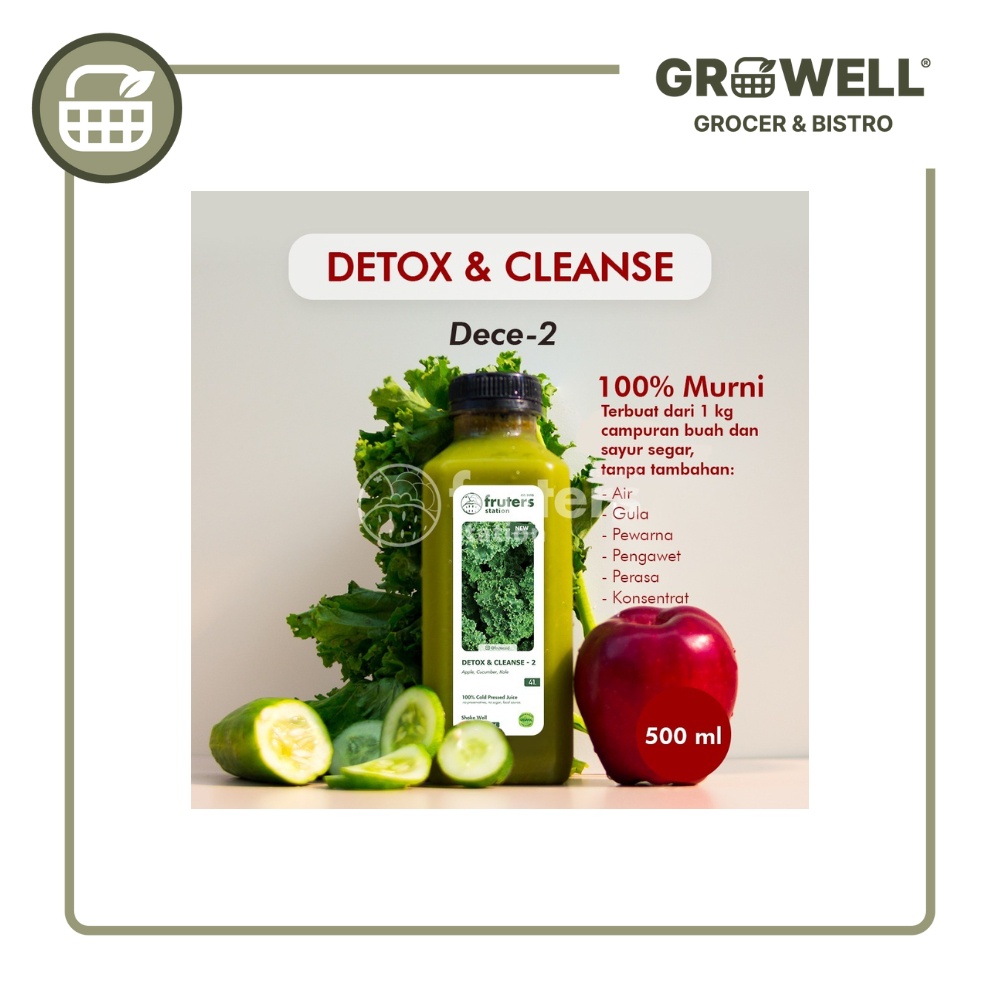 

FRUTERS COLD PRESSED DETOX & CLEANSE-2 355ML