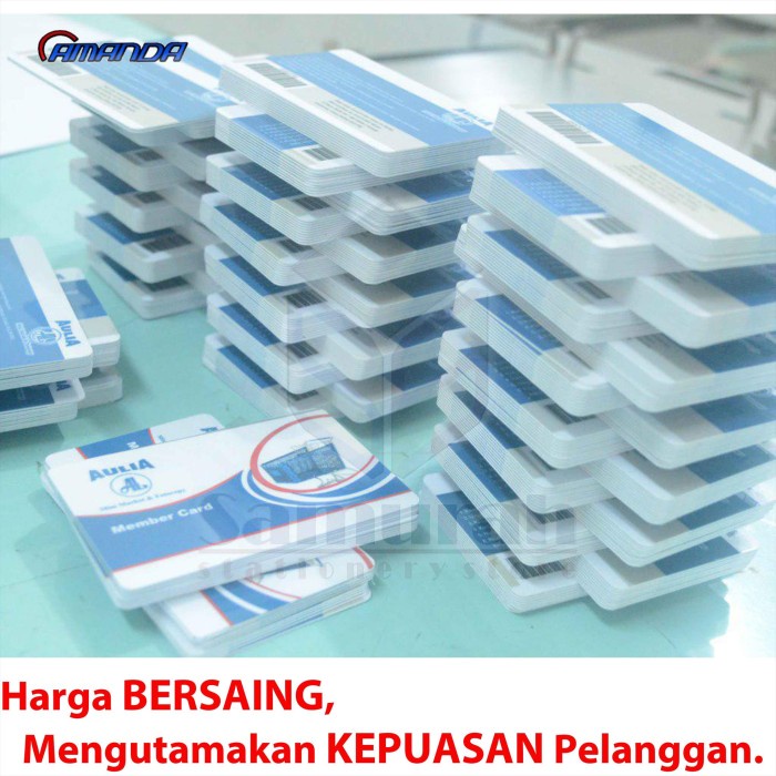 

pintar- Bahan ID Card Amanda A4 Putih 20 x 30 PVC Sheet Printable Card isi 50