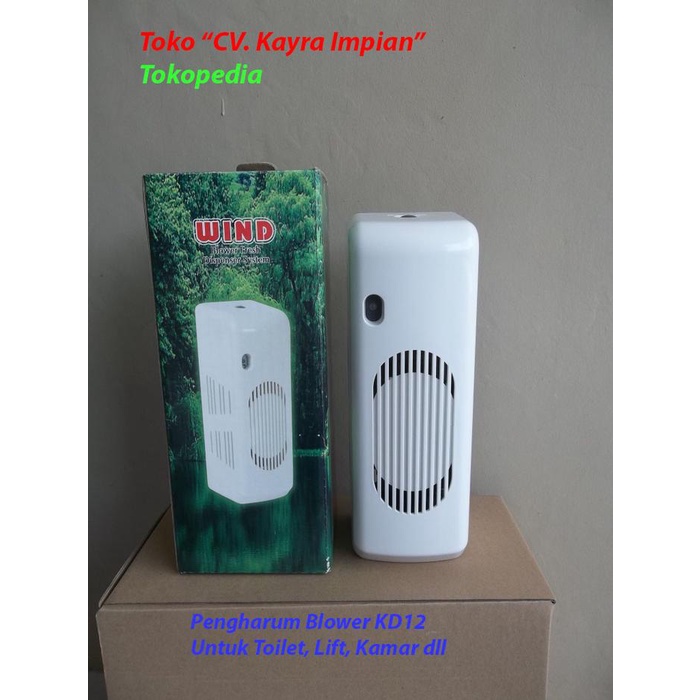 

pintar- Paket Pengharum Toilet Blower KD12 Komplit