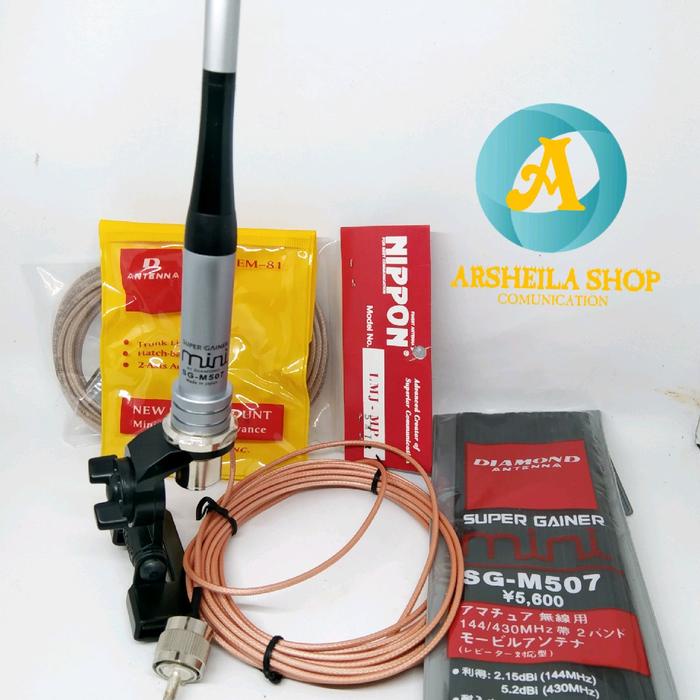 Terbatas Paket Antena Radio Rig Dual Band