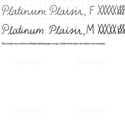 

PLATINUM PLAISIR FOUNTAIN PEN