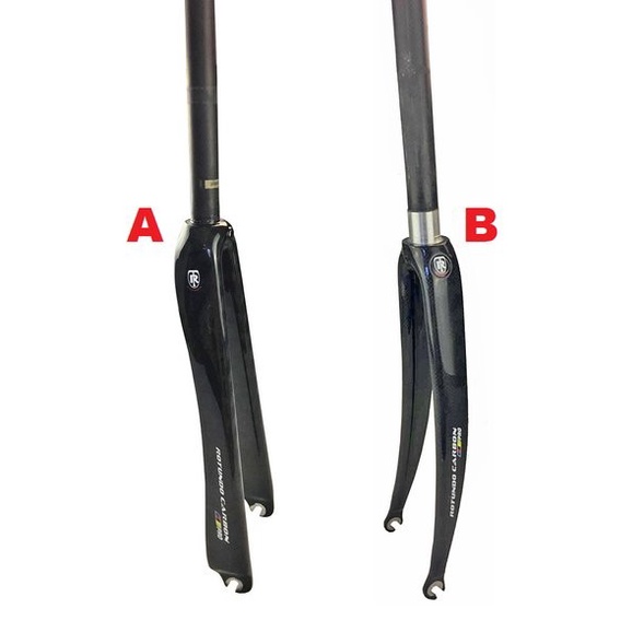 Fork CARBON ROTUNDO 700 C RIGID GARPU SEPEDA BALAP 700C FIBER ROAD BIKE HYBRID TOURING FIXIE 26 27.5