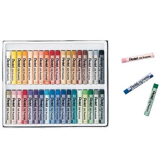 

pintar- Crayon/ Oil Pastel Pentel 36 Warna
