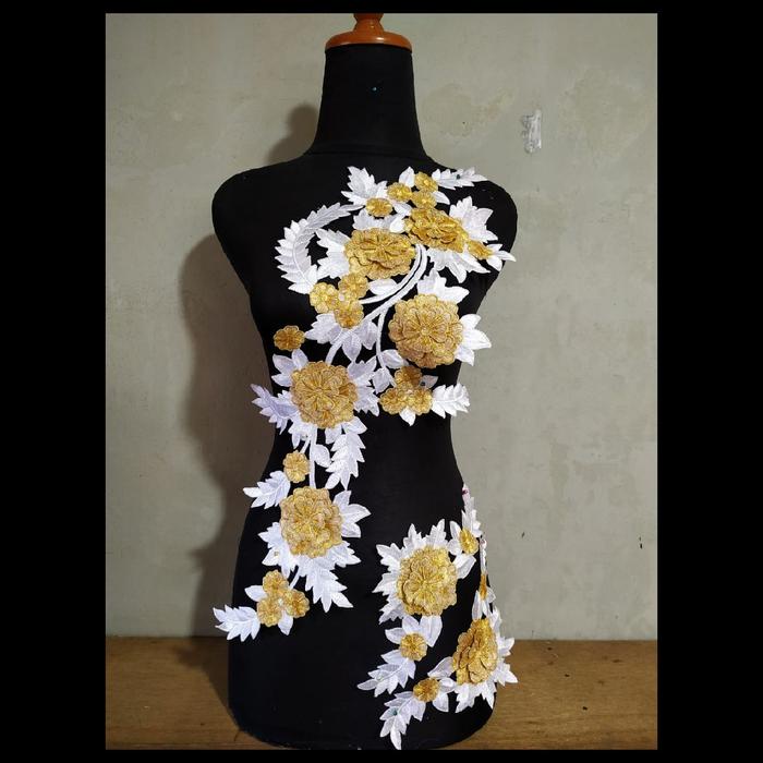 pintar-  Renda bordir gamis dress kebaya modern