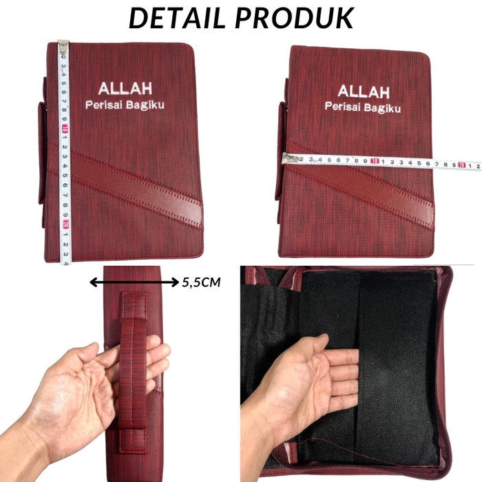 

Sampul Alkitab + Sampul Kidung Jemaat Besar - Sarung Cover Tas Buku