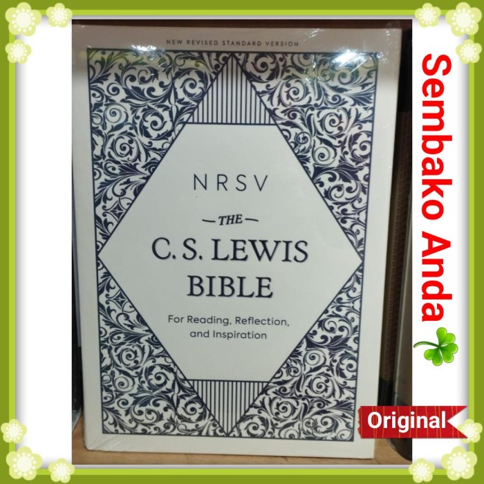 

NRSV Holy Bible. The C. S. Lewis Bible. New Revised Standard Version. Alkitab Kristen Protestan