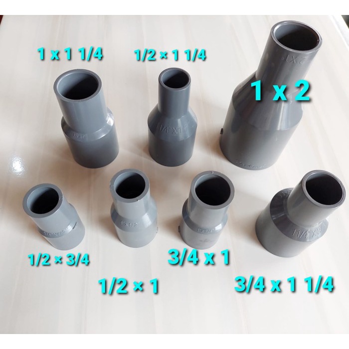 Vlok sok pvc reducer / sbungan fitting pipa vlok sock