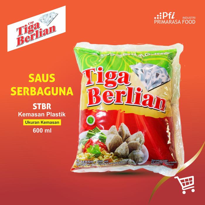 

GRATIS ONGKIR Saus/Saos Serbaguna Tiga Berlian Refill 600ml Untuk Bahan Makanan Ringan, Makanan