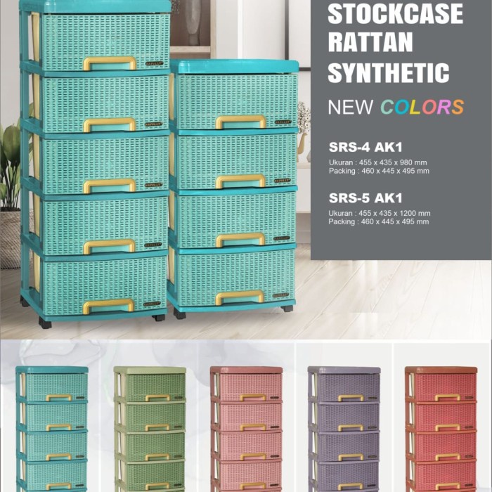 READY STOK laci napolly 4 susun/laci napolly 5 susun