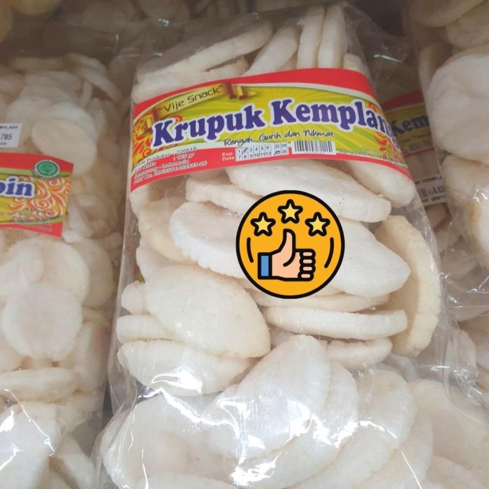 

PROMO SPECIAL Krupuk Kemplang Vije Snack 125gr Kerupuk Cemilan Makanan Ringan Camila VH528