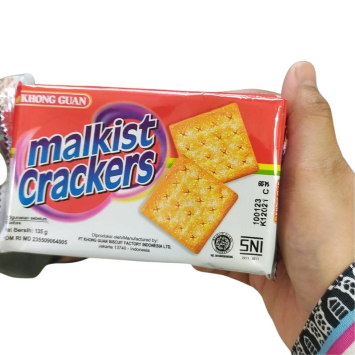 

TERMURAH Malkist Crackers Khong Guan 135gr Biskuit Kue Kering Makanan Ringan HL234