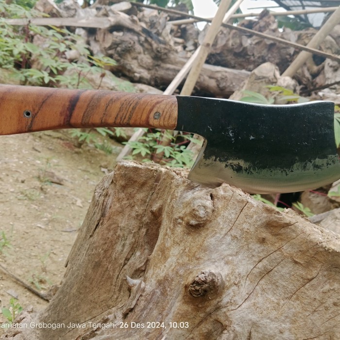 PREMIUM pisau kapak full tang potong daging dan tulang sapi