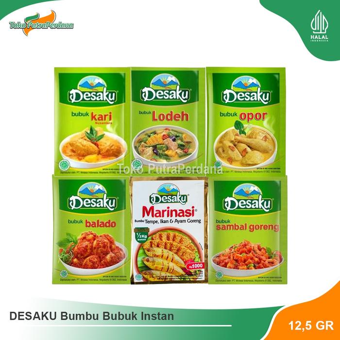 

CG376 DESAKU Bumbu Bubuk Instan 12,5gr (1 Pcs) CUCI GUDANG
