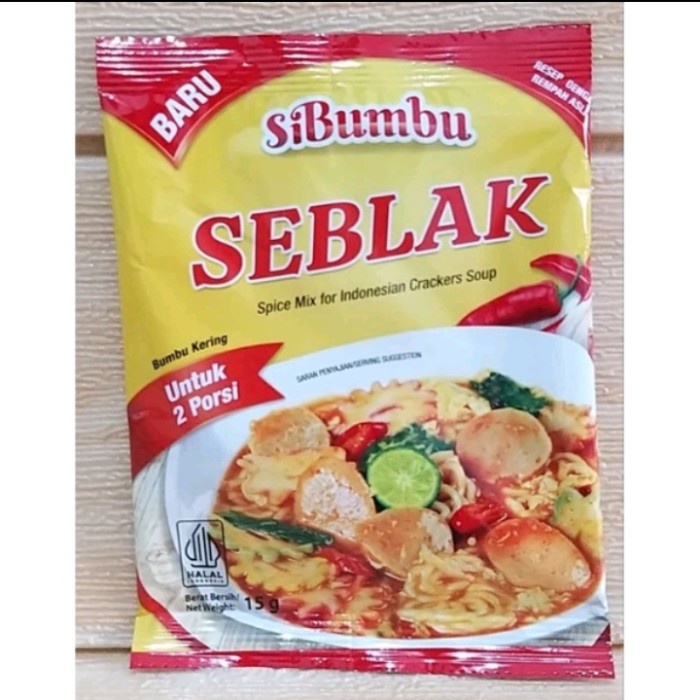 

QQ528 Bumbu Seblak Instan 15gr Bisa Untuk 2porsi FREE ONGKIR