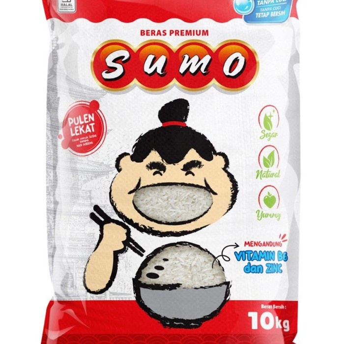 

Lezat- Beras Sumo 10kg Merah Premium