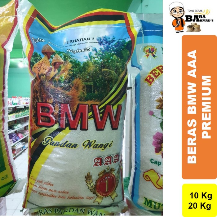 

Lezat- BERAS BMW CAP AAA - 5KG/10KG/20KG