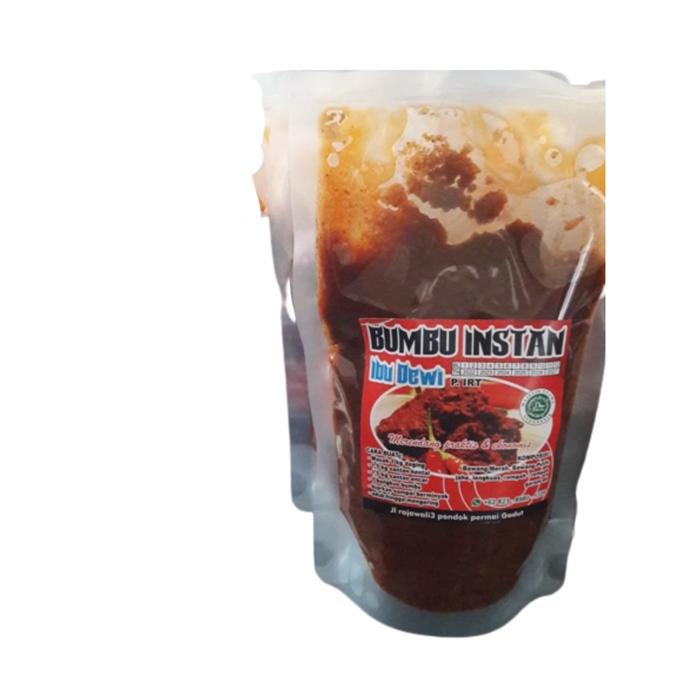 

LO968 Bumbu Rendang Instan Asli Padang 300 gr untuk 1 Kg Daging OBRAL