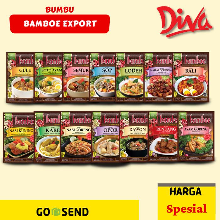 

LE206 Bamboe Bumbu Export - Bumbu Masak Instan Export Quality All Varian NEW