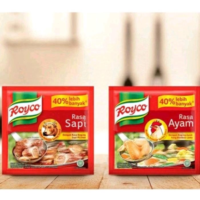 

KP314 Royco Kaldu Ayam Sapi Penyedap Masakan Bumbu Masak Instan 1 renceng Soup Msg NEW