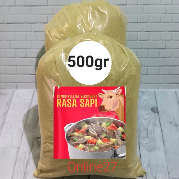 

YQ156 Bumbu penyedap Rasa Roy Ayam dan Sapi 500 gram Reapack Food Masakan Bahan Rempah Bubuk Spices