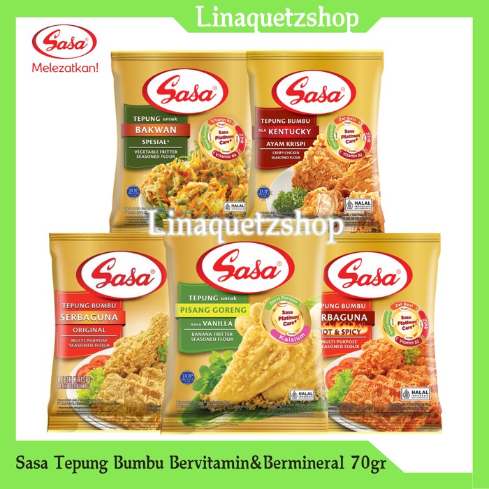 

HX364 Sasa Tepung Bumbu Instan 70gr ( 1 Pcs) PROMO SPECIAL