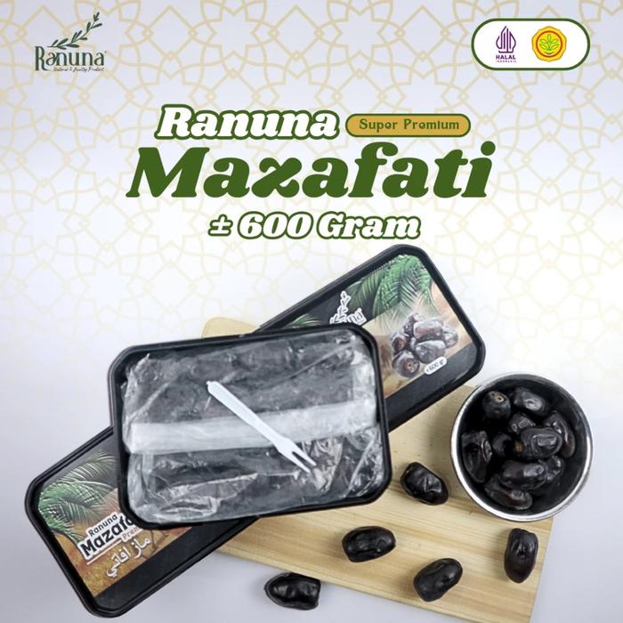 

Lezat- Kurma BAM RANUNA madu 500gr Kurma anggur mazafati Alami FRESH DATES