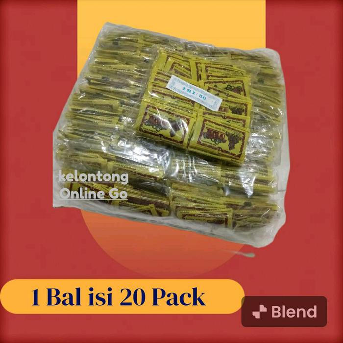 

Teh Candi Wayang 1 Bal isi 20 Pack @50 sachet Kecil - Teh Hitam - Tea