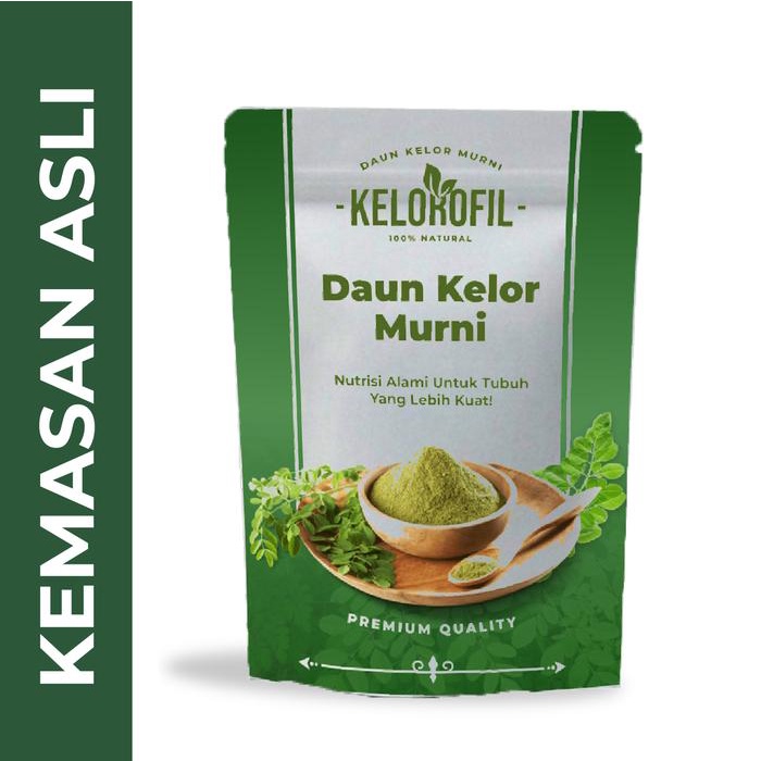 

EQ Kelorofil Teh Bubuk daun kelor alami Beli 1 gratis 1 Herbal Instan