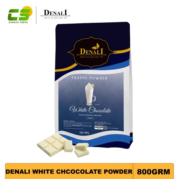 

Denali Powder / Bubuk Minuman - White Chocolate 800 gr