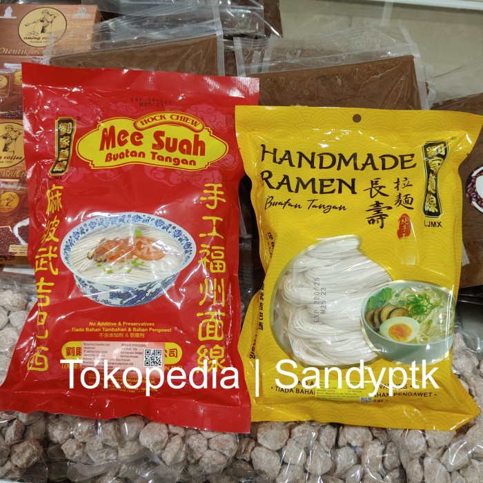 

Mee Suah Misoa Misua Ramen Buatan Tangan Mi Kering Panjang Umur Ulang Tahun Handmade Noodle Hock