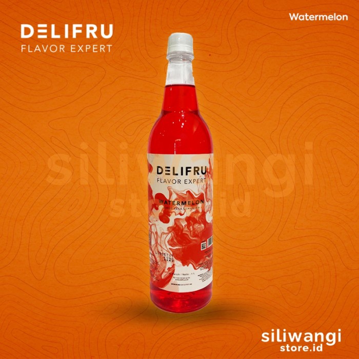 

Delifru Syrup Watermelon - Sirup Semangka 1 Liter