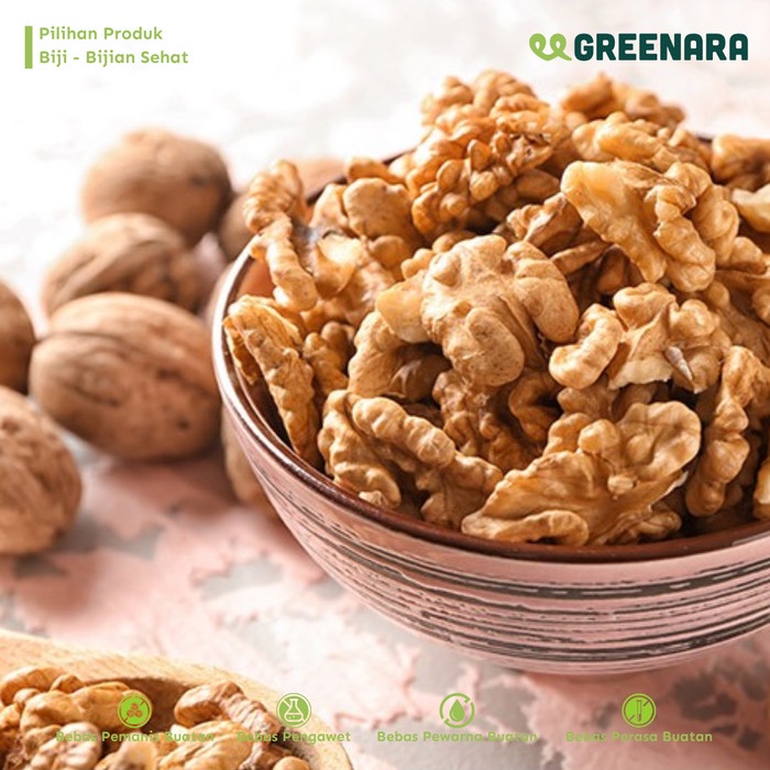 

Kacang Walnut Panggang 1 Kg / Roasted walnut