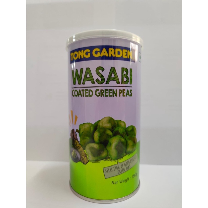

Tong Garden Wasabi Coated Green Peas 180gr Kacang Polong Rasa Wasabi