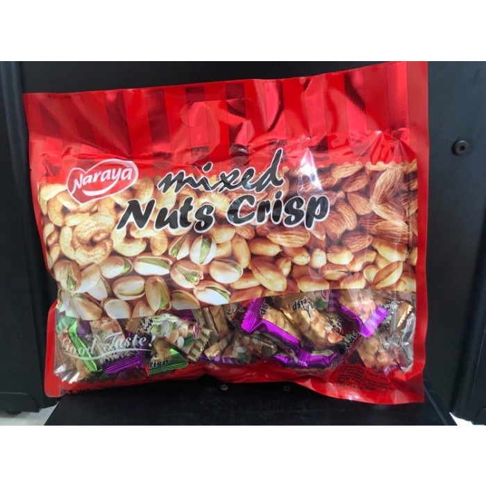 

Naraya Mixed Nuts Crisp / Naraya Permen Kacang / Enting-enting 400grm