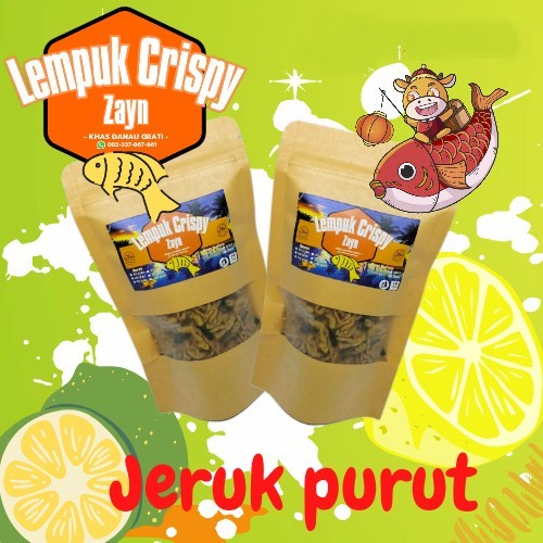 

(GoodSeller) LEMPUK CRISPY 100 GRAM IKAN KHAS DANAU RANU GRATI