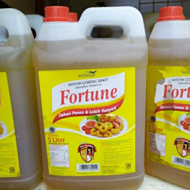 Lezat- minyak goreng fortune 5 liter / fortune minyak goreng